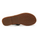 Tommy Hilfiger Sandále Hardware Th Flat Leather Sandal FW0FW05912 Čierna