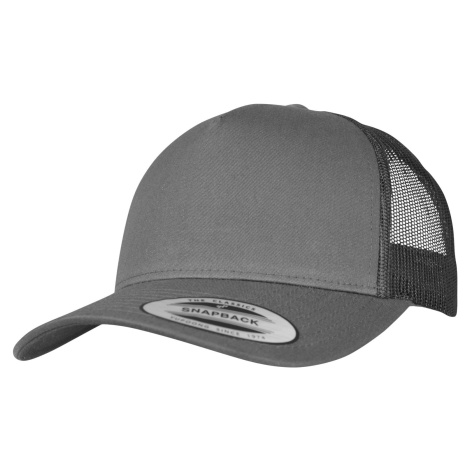 5-Panel Retro Trucker Cap Charcoal