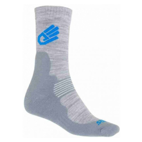 Sensor EXPEDITION MERINO Ponožky, sivá, veľkosť