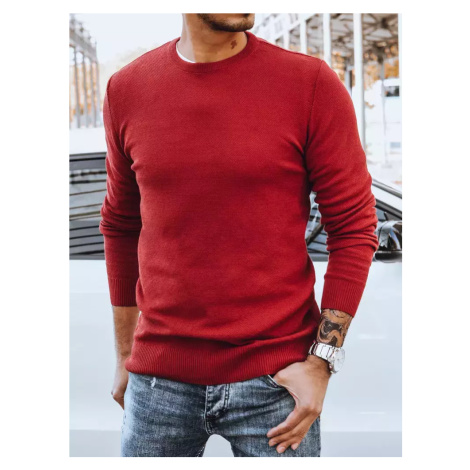 Men's Classic Burgundy Sweater Dstreet