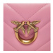 Pinko Kabelka Love Click Baguette Mini PE 24 PLTT 100068 A136 Ružová
