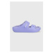 Šľapky Crocs Classic Cozzzy Sandal fialová farba, 207446