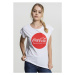 Mr. Tee Ladies Coca Cola Round Logo Tee white