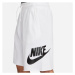 Nike CLUB ALUMNI HBR FT SHORT Pánske šortky, biela, veľkosť