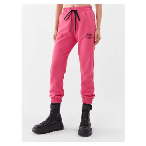 Pinko Teplákové nohavice Carico 100371 A162 Ružová Regular Fit