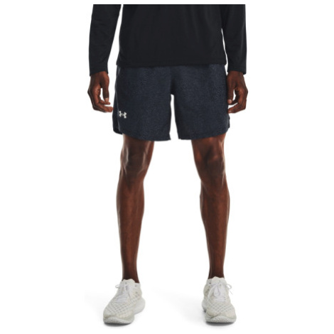 Pánske bežecké kraťasy UNDER ARMOUR UA LAUNCH 7 inch PRINTED SHORT-GRY