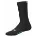 ALÉ Cyklistické ponožky klasické - TEAM KLIMATIK H22 - biela/čierna