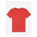 Calvin Klein červené chlapčenské tričko Tee