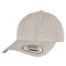 YP CLASSICS 5-PANEL PREMIUM COVERED CAP HEATHER GREY SNAPBACK CAP