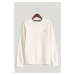 MIKINA GANT REG SHIELD C-NECK SWEAT EGGSHELL