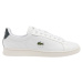 Lacoste  Carnaby PRO TRI 123 - White/Dark Green  Nízke tenisky Biela