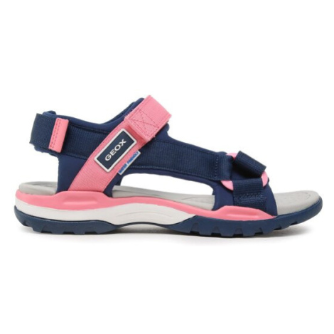 Geox Sandále J Borealis Girl J150WA01511CF47Q D Tmavomodrá