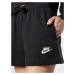 Nike Sportswear Nohavice 'Club Fleece'  čierna / biela