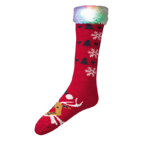 esmara® Dámske vianočné ponožky (červená)