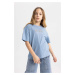 DEFACTO Girl Relax Fit Printed T-Shirt