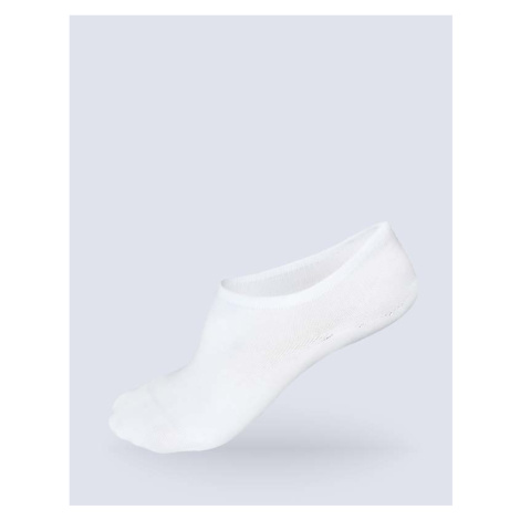 Gina Unisex nízke ponožky - 2 páry 82006P biela