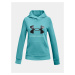 Under Armour Sweatshirt Rival Fleece Logo Hoodie-BLU - Girls