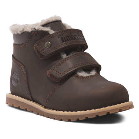 Timberland Šnurovacia obuv Pokey Pine Warm Lined H&L TB0A5YVS9311 Hnedá