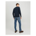 Jack&Jones Sveter Albert 12236792 Tmavomodrá Regular Fit