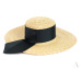 Béžový slamený klobúk Moi Lolita