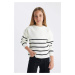 DEFACTO Girl's Crew Neck Knitwear Sweater