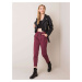 Trousers-DHJ-SP-3657.91P-burgundy