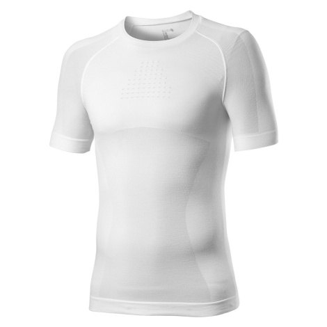 CASTELLI Cyklistické tričko s krátkym rukávom - CORE SEAMLESS - biela