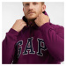 Mikina GAP Pullover Logo Hoodie Beach Plum