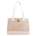 Kurt Geiger London  RAFFIA SQ SM SHOPPER  Tašky Béžová