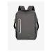 Tmavošedý batoh Travelite Basics Boxy backpack Anthracite