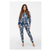 Women's Nikjana set, long sleeves, long legs - print