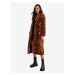 Orange Desigual Esmeralda Patterned Coat for Women - Women