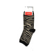 Dámske ponožky Milena 0200 Zebra