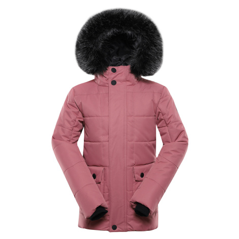 Dětská bunda s membránou ptx ALPINE PRO EGYPO dusty rose 164-170