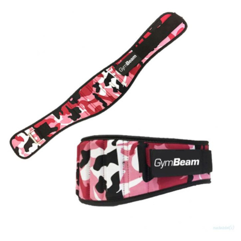 GymBeam Dámsky fitness opasok Pink Camo  L