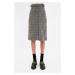 Trendyol Gray Belted Skirt