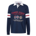 Tommy Jeans Tričko 'VARSITY EXPLORER'  béžová / námornícka modrá / červená / biela