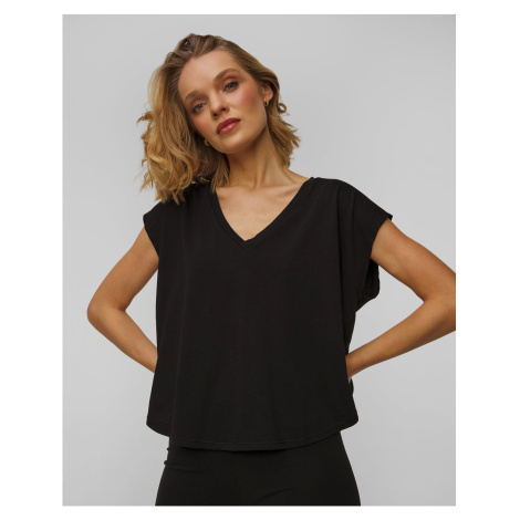 Dámske čierne Tričko Deha