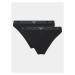 Emporio Armani Underwear Súprava 2 kusov nohavičiek 164752 3F223 00020 Čierna