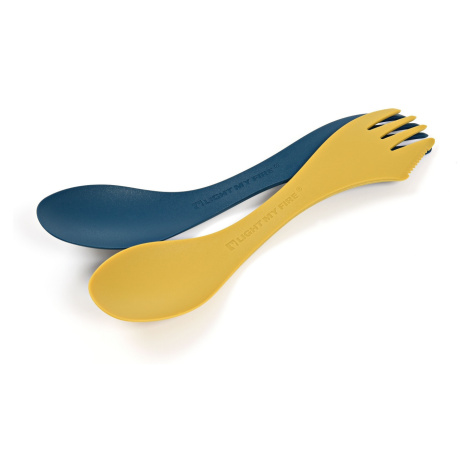 Príbor Light My Fire Spork Medium 2-pack Farba: modrá/žltá