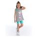 mshb&g Sequin Cat Girl Kids T-shirt Leggings Suit