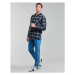 Rip Curl CHECKED OUT L/S FLANNEL Modrá