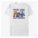 Queens Pixar Monsters At Work - Play Hard Unisex T-Shirt White