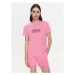 DKNY Sport Tričko DP2T6749 Ružová Classic Fit