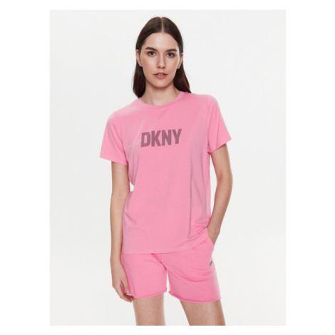 DKNY Sport Tričko DP2T6749 Ružová Classic Fit