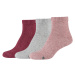 Skechers  3PPK Wm Casual Quarter Socks  Ponožky Viacfarebná