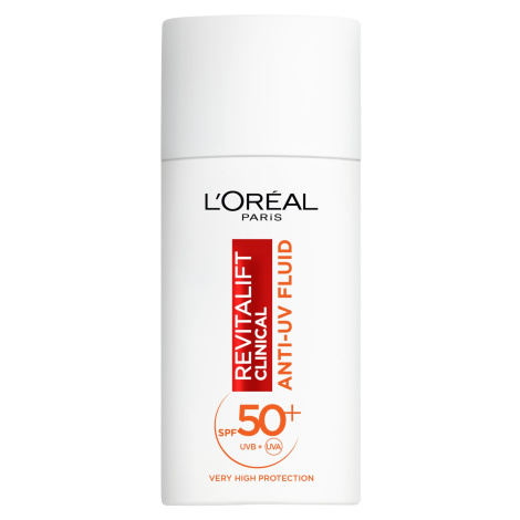L'Oréal Paris Revitalift Clinical denný anti-UV fluid s veľmi vysokou ochranou s SPF50+ a vitamí