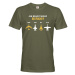 Army tričko s B 52 - How Democracy Works - tričko pre military nadšencov