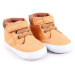 Yoclub Detské chlapčenské topánky OBO-0199C-6800 Brown 6-12 měsíců