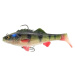 Savage gear gumová nástraha 3d perch rtf fs perch - 12,5 cm 37 g